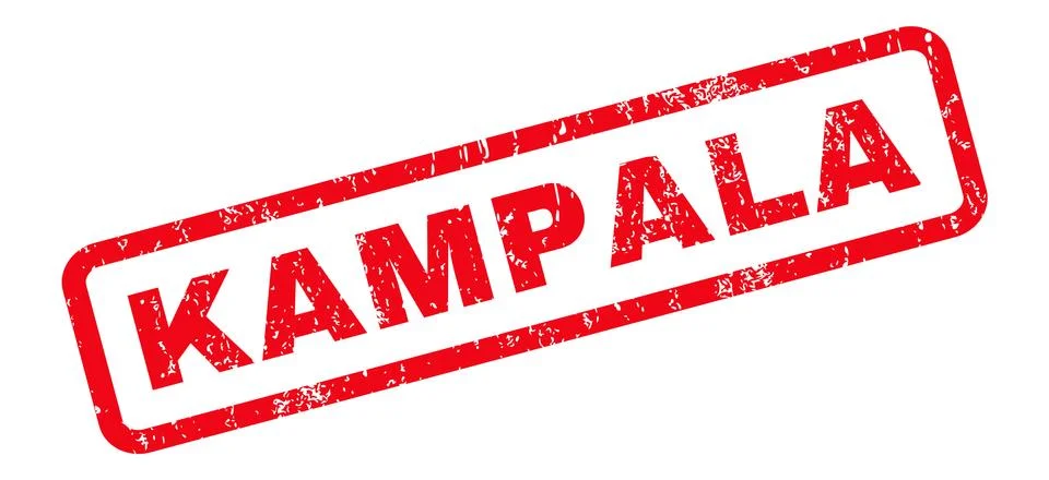 Kampala Rubber Stamp Stock Illustration
