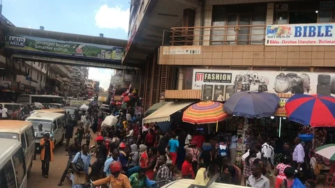 Kampala Uganda streets Stock Footage 88069825