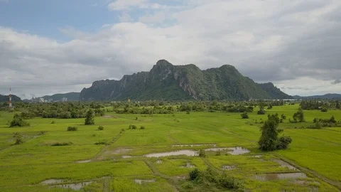 Kampot Drone Footage Video stock 127727432