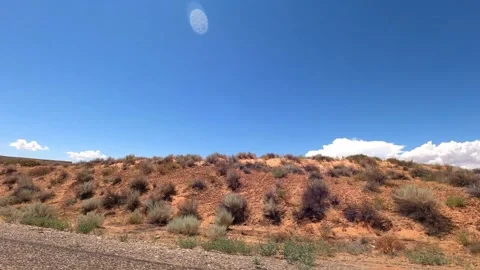 Kanab, Utah August 17 2023 Utah Driving 11207 Toadstool Hoodoos Big Water Stock Footage 339039371
