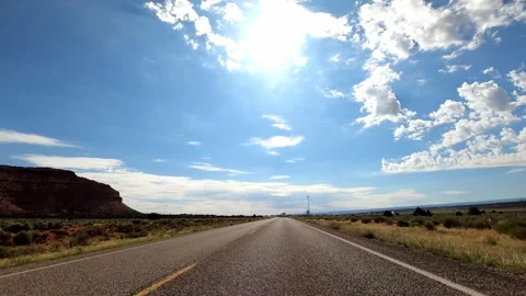 Kanab, Utah August 17 2023 Utah Driving 12474 Timelapse Kanab Toadstool Hoodoos Stock Footage 339039723