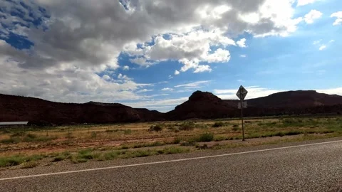 Kanab, Utah August 17 2023 Utah Driving 11186 Kanab Toadstool Hoodoos Stock Footage 339040144
