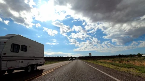 Kanab, Utah August 17 2023 Utah Driving 11255 Kanab Toadstool Hoodoos Stock Footage 339040497