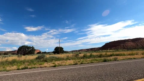 Kanab, Utah August 17 2023 Utah Driving 11201 Kanab Toadstool Hoodoos Stock Footage 339042684