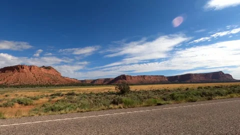 Kanab, Utah August 17 2023 Utah Driving 11205 Kanab Toadstool Hoodoos Stock Footage 339042933