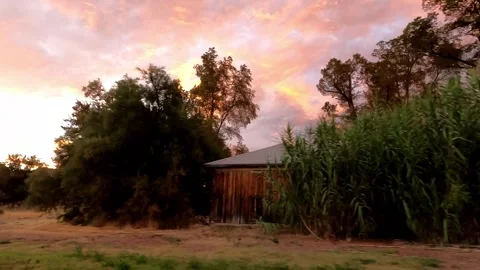 Kanab, Utah August 17 2023 Utah Driving Kanab Paria Movie Set Stock Footage 340198552