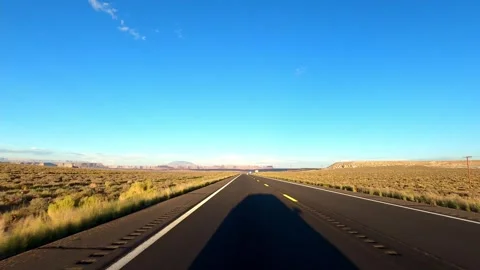 Kanab, Utah August 18 2023 Utah Driving Timelapse Pariah Movie Set Vídeo Stock 340185182