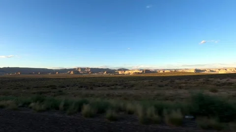 Kanab, Utah August 18 2023 Utah Driving Timelapse Pariah Movie Set Stock Footage 340193525