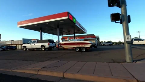 Kanab, Utah August 18 2023 Utah Driving Pariah Movie Set Stock Footage 340194446