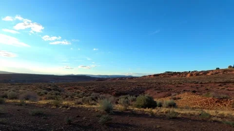 Kanab, Utah August 18 2023 Utah Driving Pariah Movie Set Stock Footage 340195245