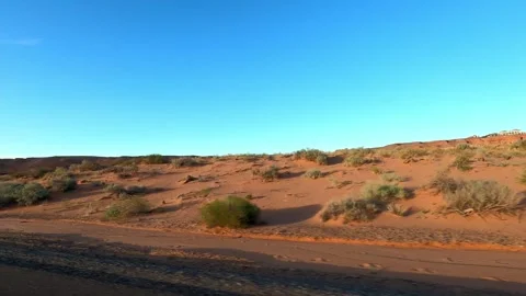Kanab, Utah August 18 2023 Utah Driving Pariah Movie Set Stock Footage 340195539