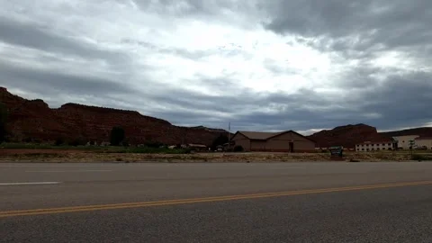 Kanab, Utah August 20 2023 Utah Driving Timelapse Kanab Big Water Stock Footage 340176523