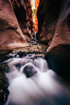Kanarra Falls Foto stock