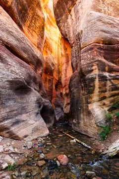 Kanarra Falls Foto stock