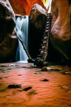 Kanarra Falls Stock Photos