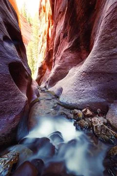 Kanarra Falls Stock Photos