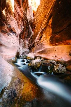 Kanarra Falls Stock Photos