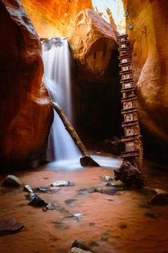 Kanarra Falls Stock-Fotos