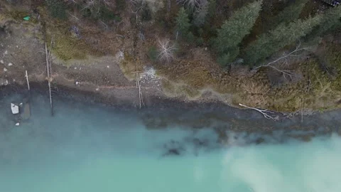 Kanas Moon Bay - Tree Stock Footage 142248891