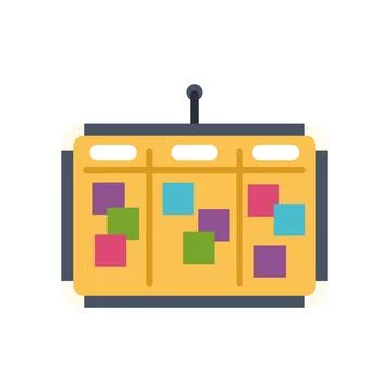Kanban board managing project tasks and workflow progress Ilustración de archivo