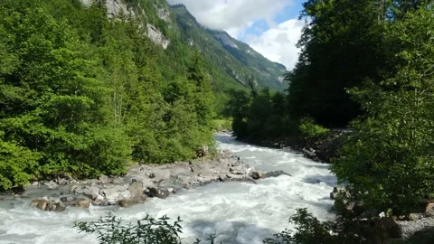 Kander River Stock Footage 198706179