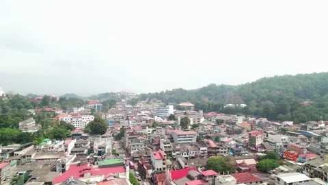 Kandy City View Ceylon Sri Lanka 4K Drone Footage Stock Footage 172457627