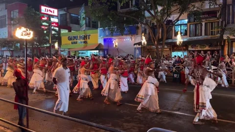 The Kandy Esala Perahera Stock Footage 318987031