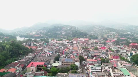 Kandy Sri Lanka 4K Drone Video Footage Stock Footage 172551670