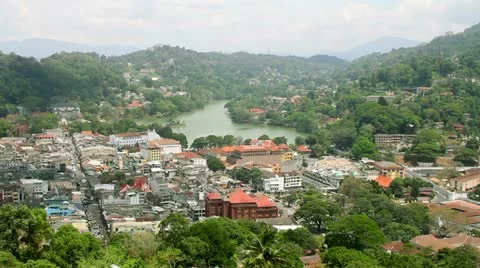Kandy, Sri Lanka Stock-Footage 12176173