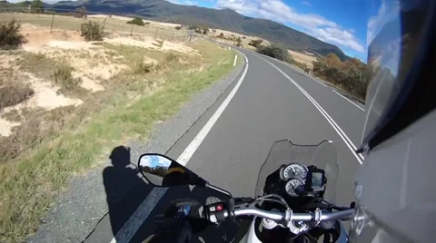 Kangaroo Hit by Motorcycle Stock Footage 53067354