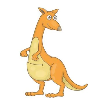Kangaroo icon Stock Illustration
