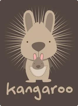 Kangaroo Stock Illustration