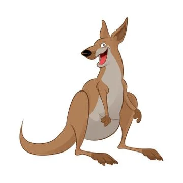 Kangaroo Stock Illustration