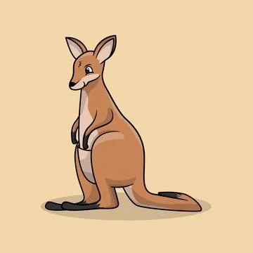 Kangaroo Stock Illustration