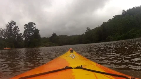 Kangaroo Valley Kayaking 2 Video stock 58026790
