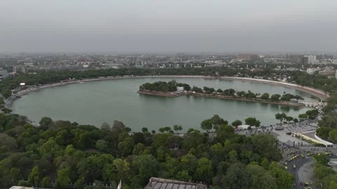 Kankaria Lake Stock Footage 280143357