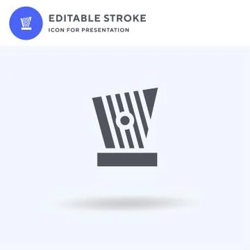 Kankles icon vector, filled flat sign, solid pictogram isolated on white, logo Stockillustratie