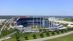 Establishing Shot of Arrowhead Stadium, , Stock Video