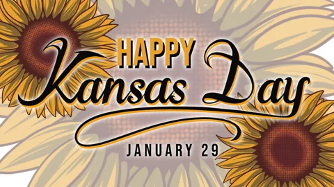 Kansas Day Stock Footage 259392624