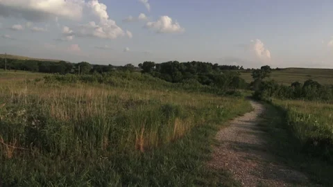 Kansas Evening Stock Footage 135357142