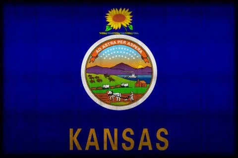 Kansas Stock Illustration