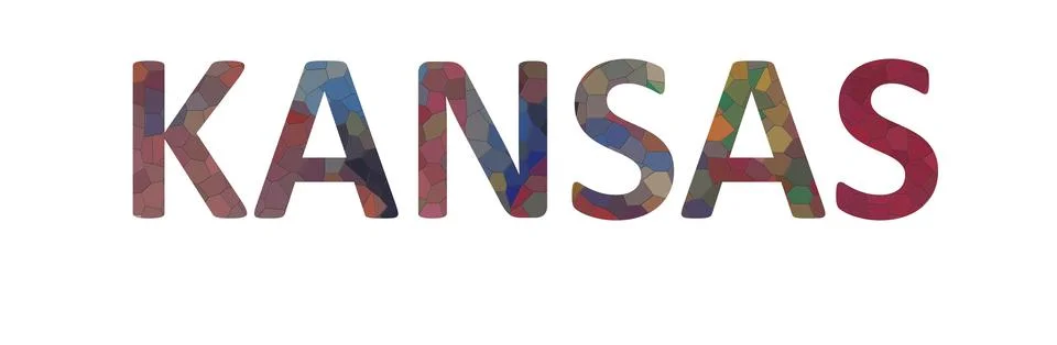 KANSAS Stock Illustration