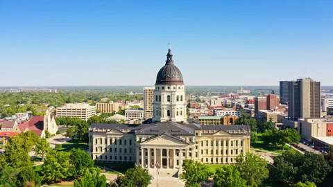 Kansas State Capitol, in Topeka Vidéo 287783021