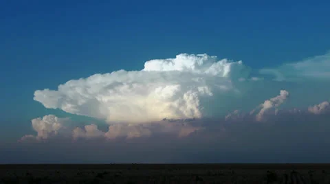 Kansas Storm Clouds Stock Footage 25628021