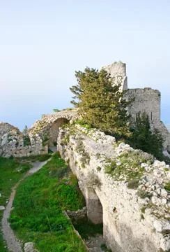 Kantara castle Stock Photos