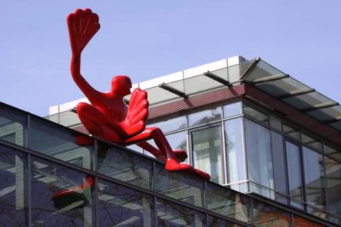 Kantenhocker in Hameln Stock Photos