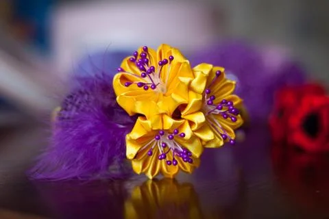 Kanzashi Foto stock