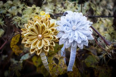 Kanzashi Foto stock