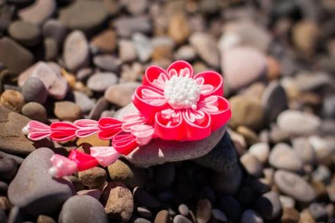 Kanzashi Foto stock