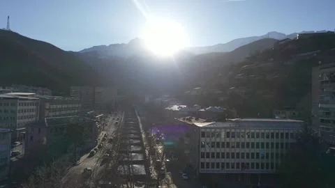 Kapan city by drone 2 Vídeos de archivo 336827133
